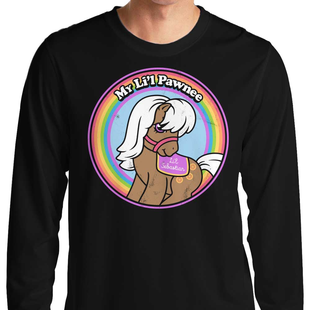 Harebrained's Comfortable Long Sleeve 'My Lil Pawnee' T - Shirt