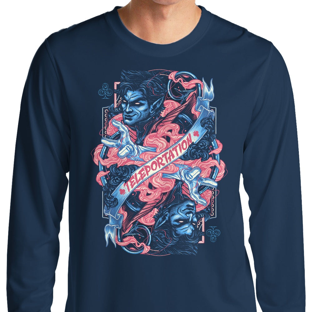 Glitchygorilla's Cool Long Sleeve Teleportation T-Shirt