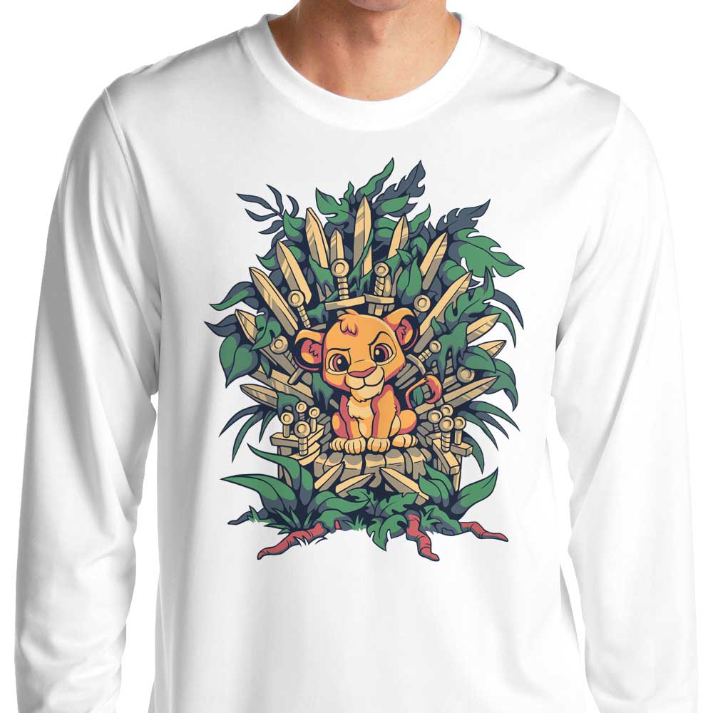 Authentic King Long Sleeve T-Shirt - A Premium Crewneck Sweatshirt
