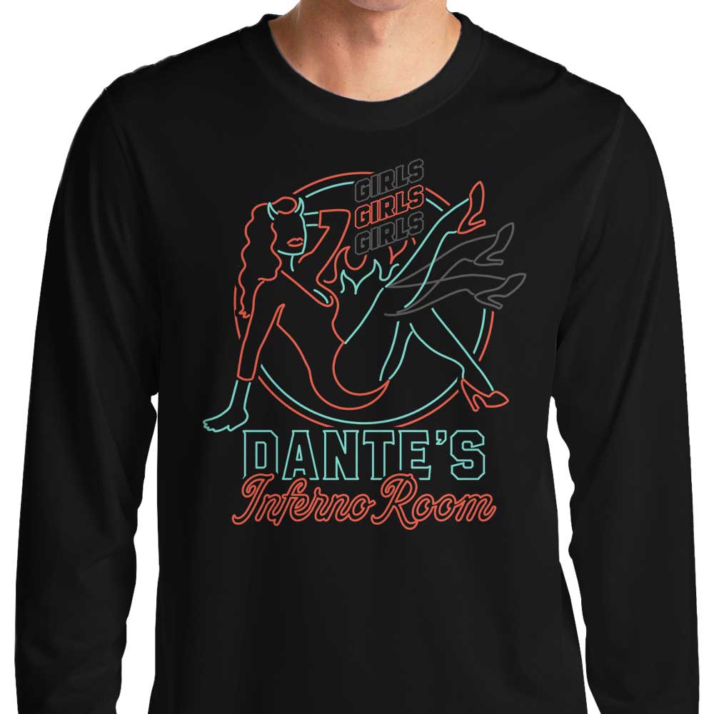 Long Sleeve Neon Devil Girl T-Shirt from Studio Mootant