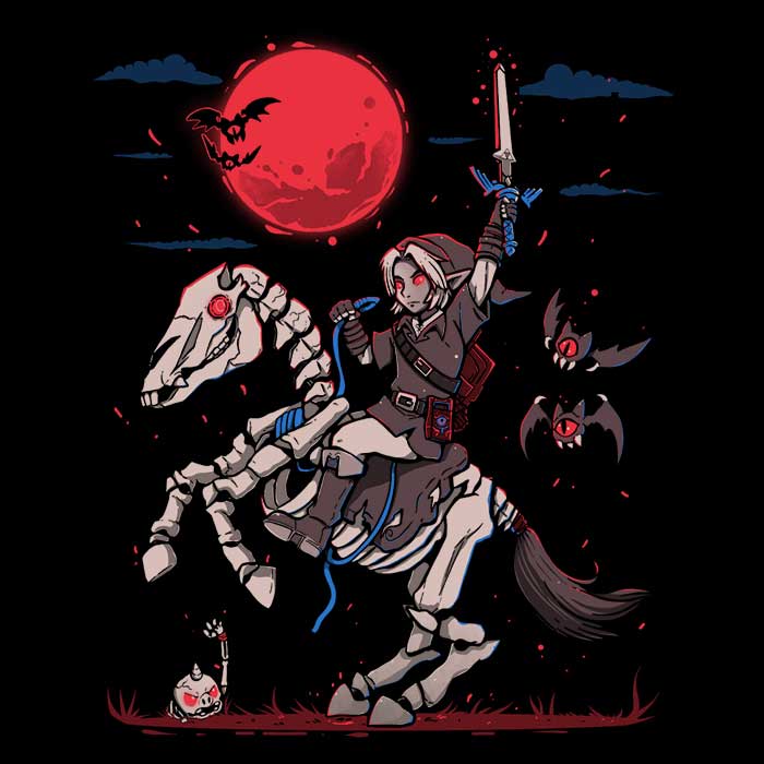 TechraNova's Mysterious Blood Moon Rises Long - Sleeve T - Shirt
