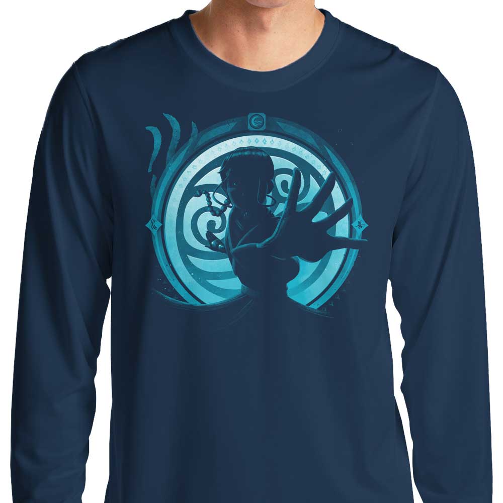 Stylish Long Sleeve 'Into the Water' T - Shirt for Comfort and Style