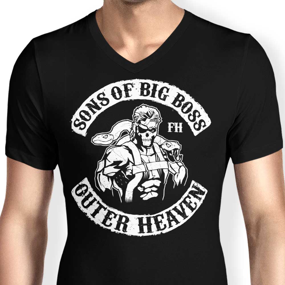 Men's Stylish V-Neck T-Shirts from Sons of Big Boss