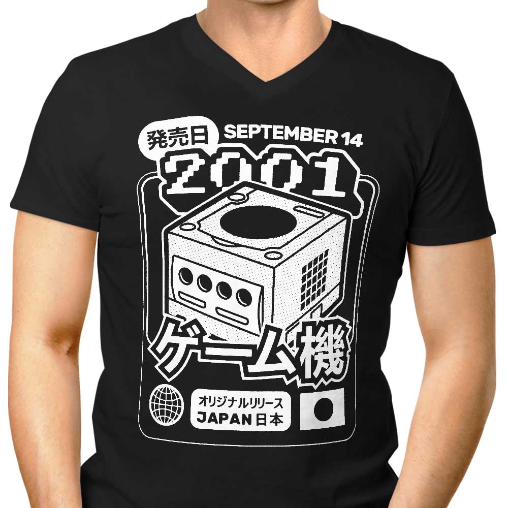 Men's Fashionable V-Neck T-Shirt by GC (2001)