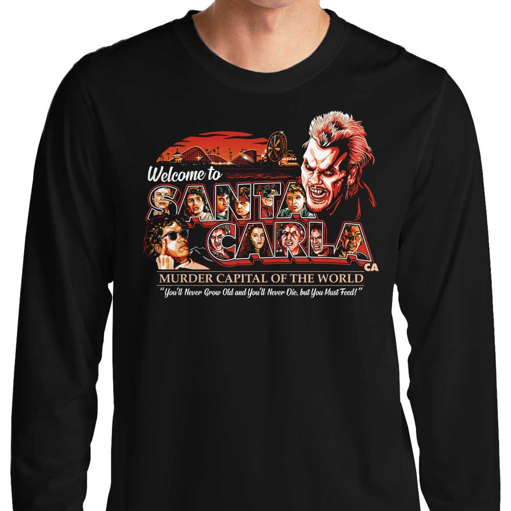 You Must Feed Branded Long Sleeve Crewneck T - Shirt for Comfortable Wear
