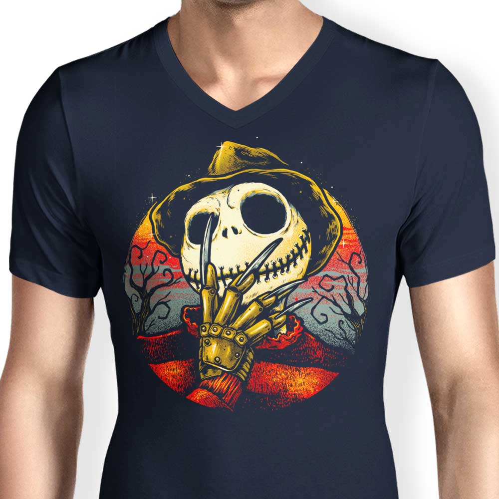 Men's Comfortable V-Neck T-Shirt for Sweet Dreams