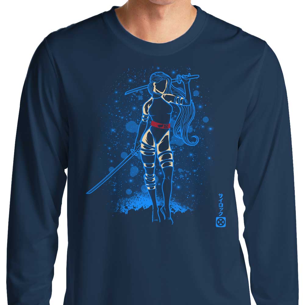 Captain Britain Inspired Long Sleeve Crewneck T - Shirt for All Sizes