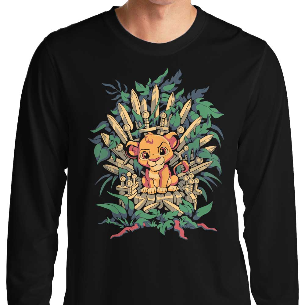 Authentic King Long Sleeve T-Shirt - A Premium Crewneck Sweatshirt