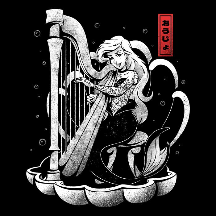 Men's V-Neck - The Melody of the Ocean