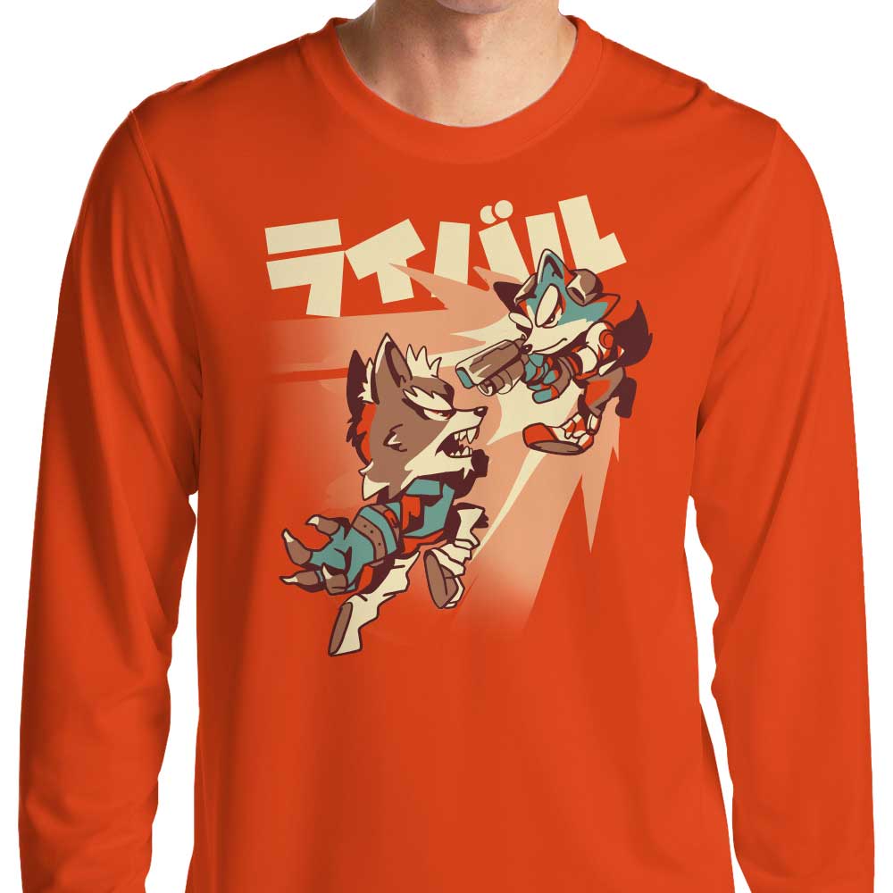 Rival Flight Long Sleeve Crewneck T-Shirt by Sketchdemao