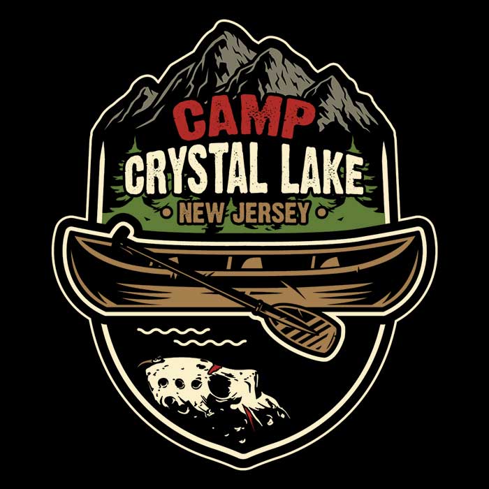 Long Sleeve T-Shirt Inspired by Crystal Lake, New Jersey