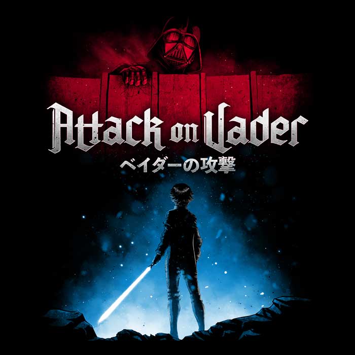 Vader Attack-themed Long Sleeve Crewneck T-Shirt for Men and Women