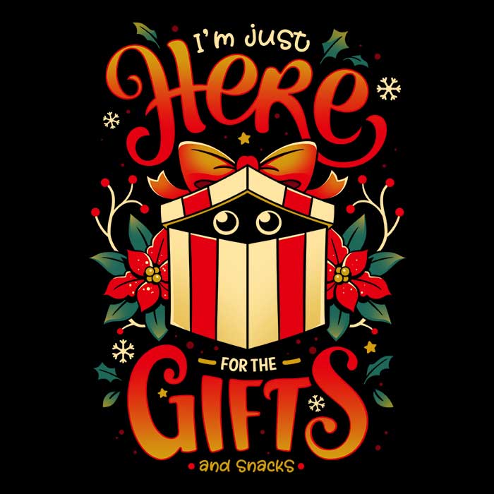 Stylish Long Sleeve Sneaky Christmas Thief T-Shirt