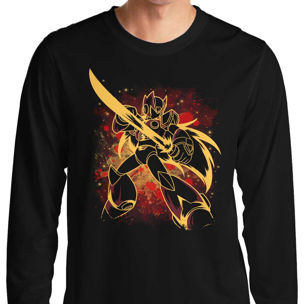 Soulkr Inked Zero Long Sleeve Crewneck T-Shirt for All Sizes