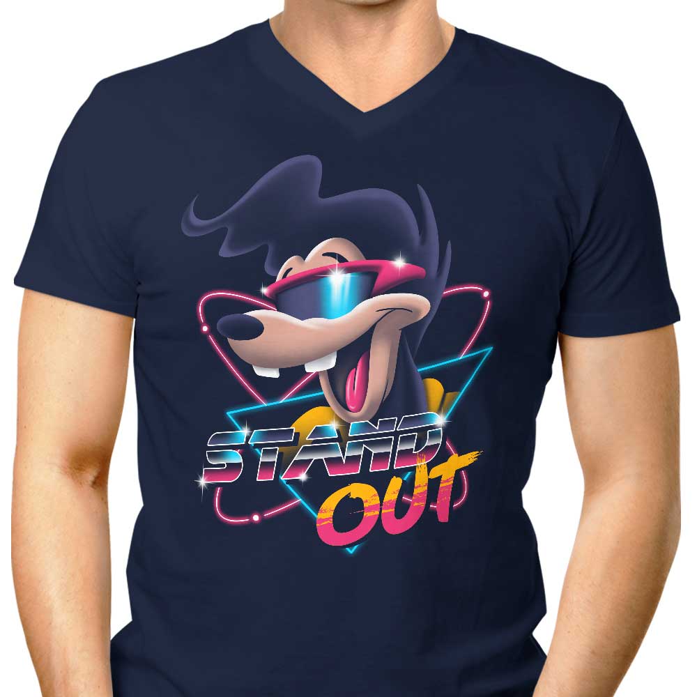 Men's Fashionable V-Neck T-Shirt to Stand Out