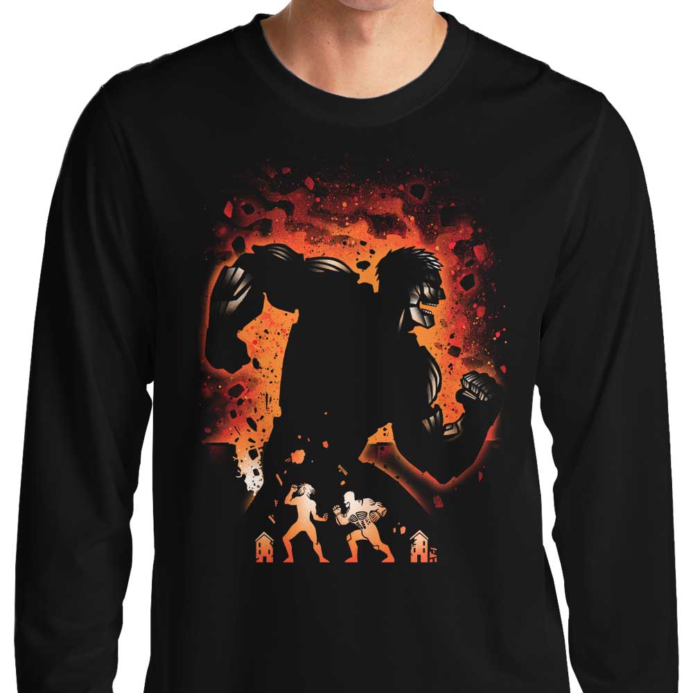 Long Sleeve Armored Titan T-Shirt - Comfortable and Durable