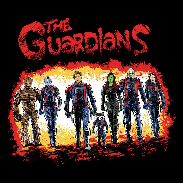 The Guardians Brand Long Sleeve Crewneck T-Shirt for All Sizes