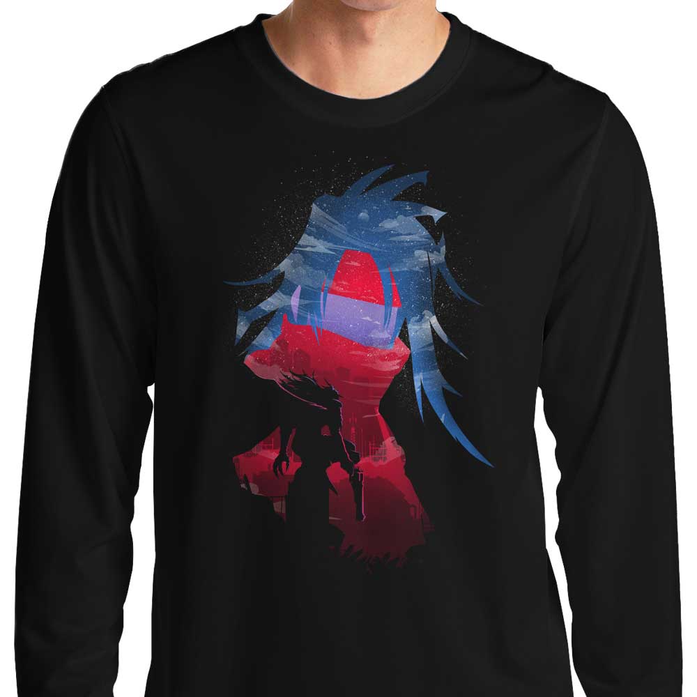 Unique Chaos Design Long Sleeve T-Shirt for All Sizes