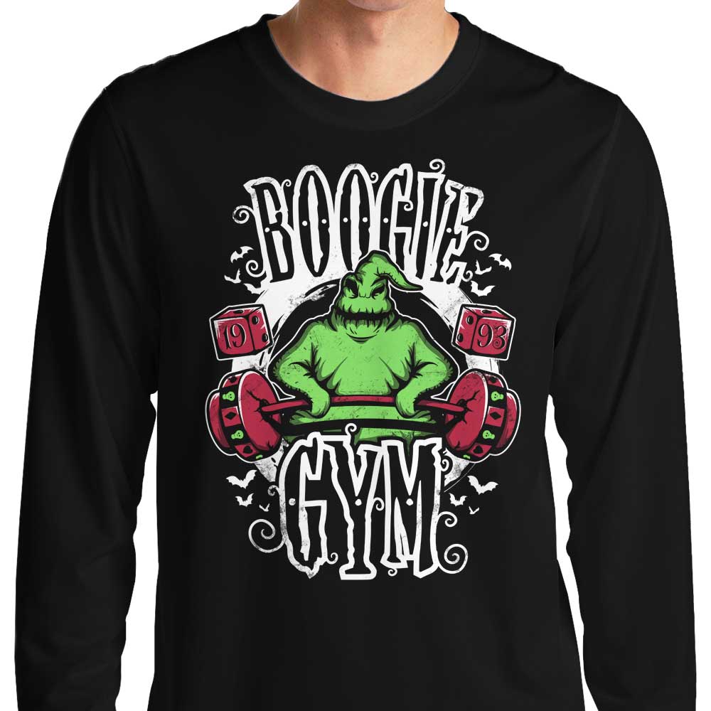 Oogie's Fitness Long Sleeve Crewneck T - Shirt for Workout