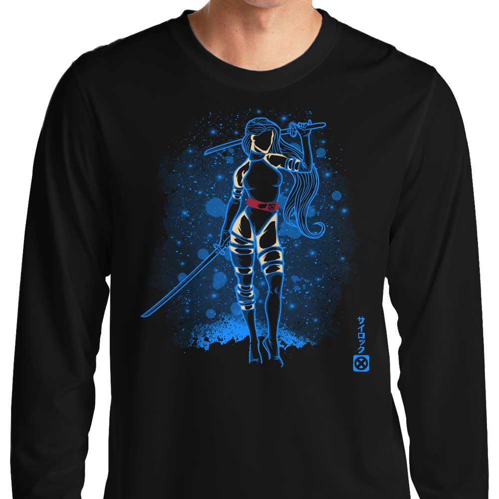 Captain Britain Inspired Long Sleeve Crewneck T - Shirt for All Sizes