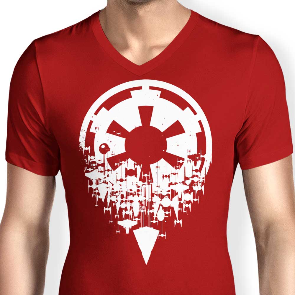 Men's V-Neck T-Shirt from Fractured Empire Collection