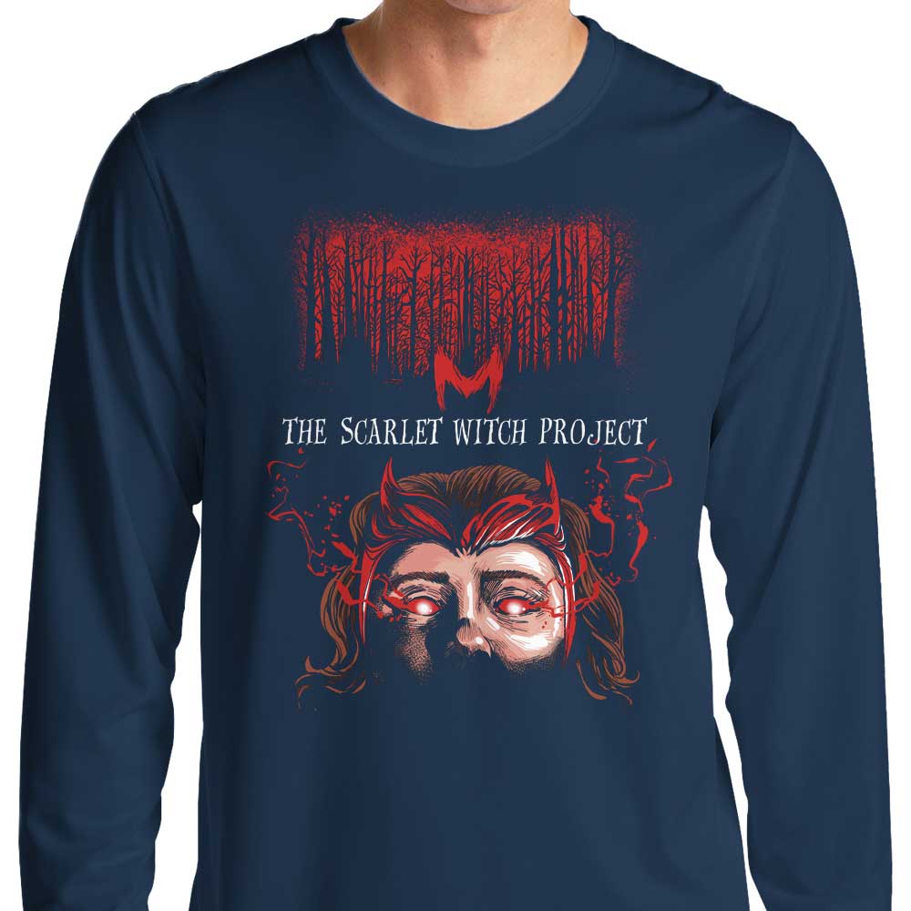 Zascanauta's Scarlet Witch Project Long - Sleeve Comfort Crewneck T - Shirt