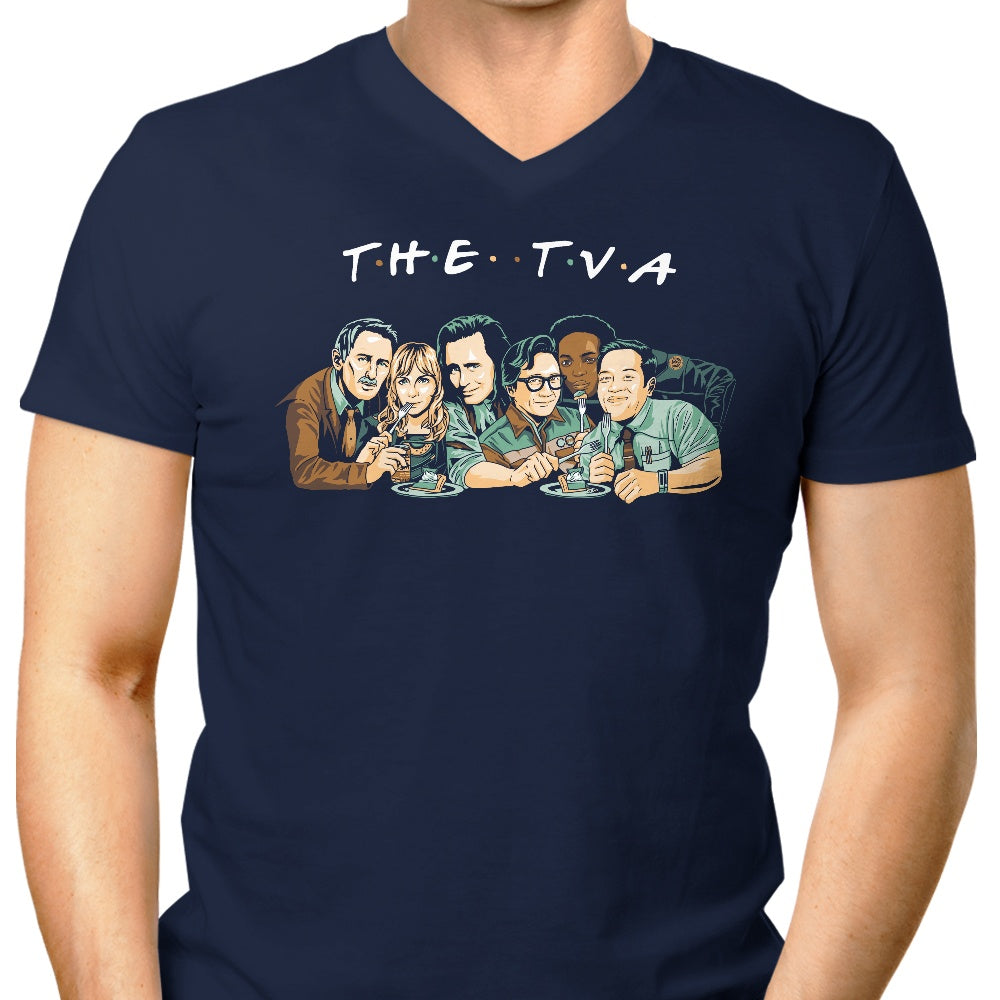 Prime Premne Design Men's V-Neck - The One at the End of Time