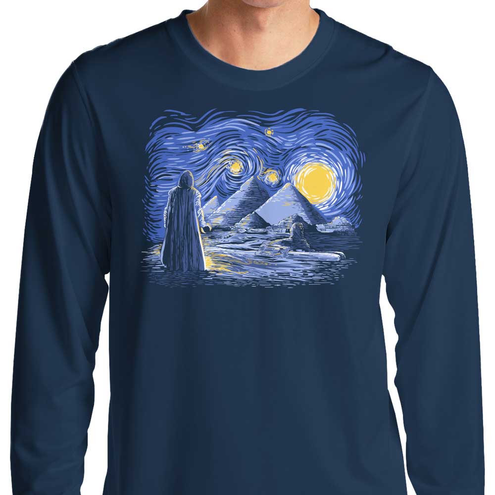 Starry Knight Stylish Long Sleeve Crewneck T - Shirt for All Sizes