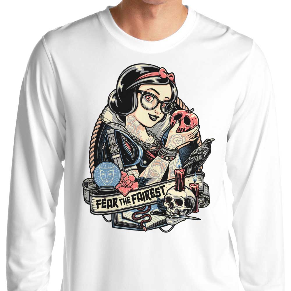 Momma Gorilla's 'Fear the Fairest' Long Sleeve Crewneck T - Shirt for All Sizes