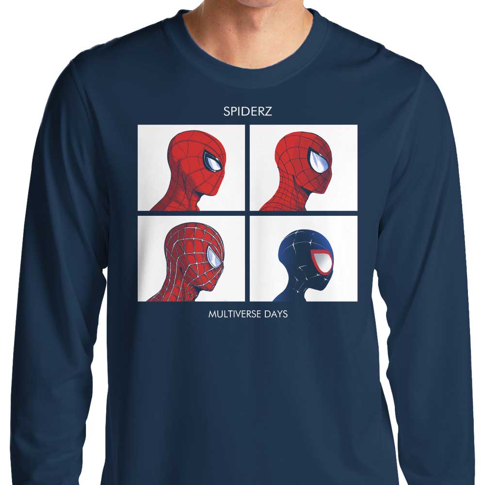 Gazo1a's Multiverse Days Long - Sleeve Crewneck T - Shirt in S - 4XL Sizes