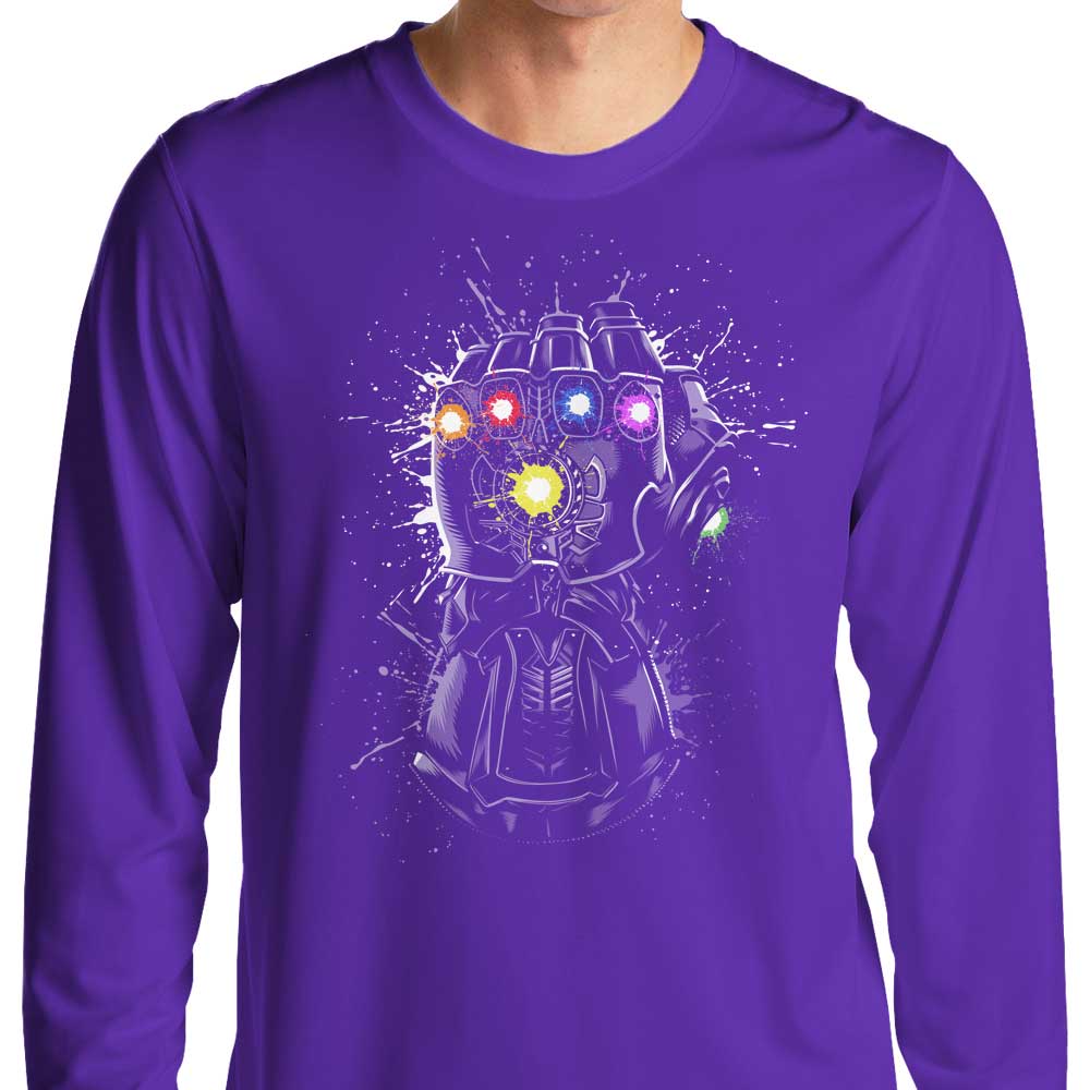 AlbertoCubatas Inked Gauntlet Long - Sleeve Crewneck T - Shirt in S to 4XL Sizes