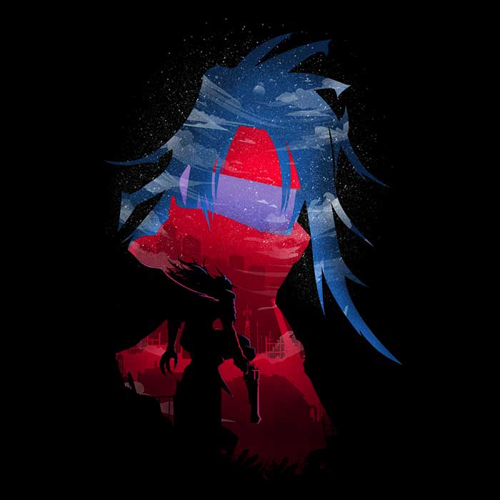 Unique Chaos Design Long Sleeve T-Shirt for All Sizes