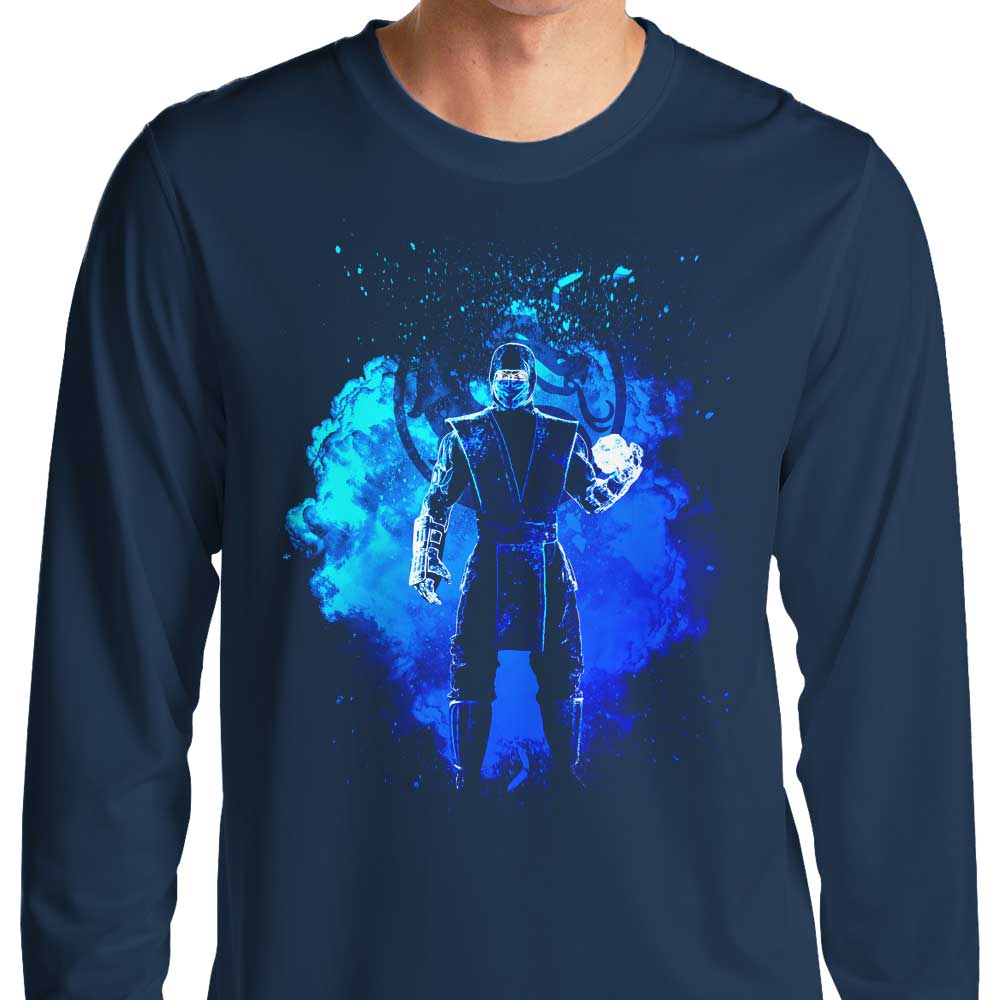 Ice Ninja Spirit Long Sleeve Crewneck T - Shirt for All Sizes