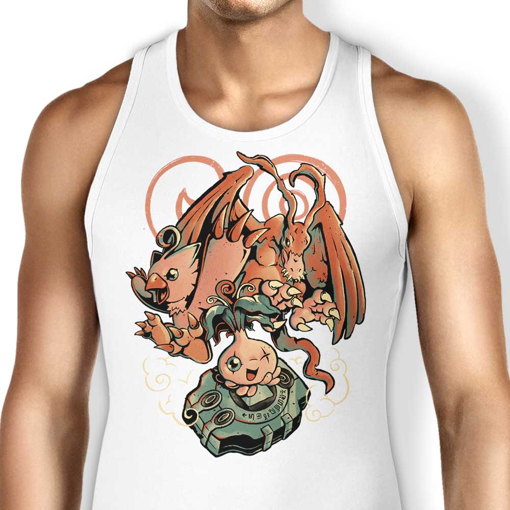 Digital Bird Evolution Stylish Tank Top for Trendy Wear