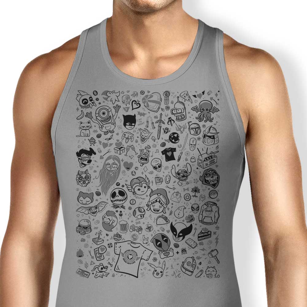 Charming Doodles Tank Top from Teesgeex