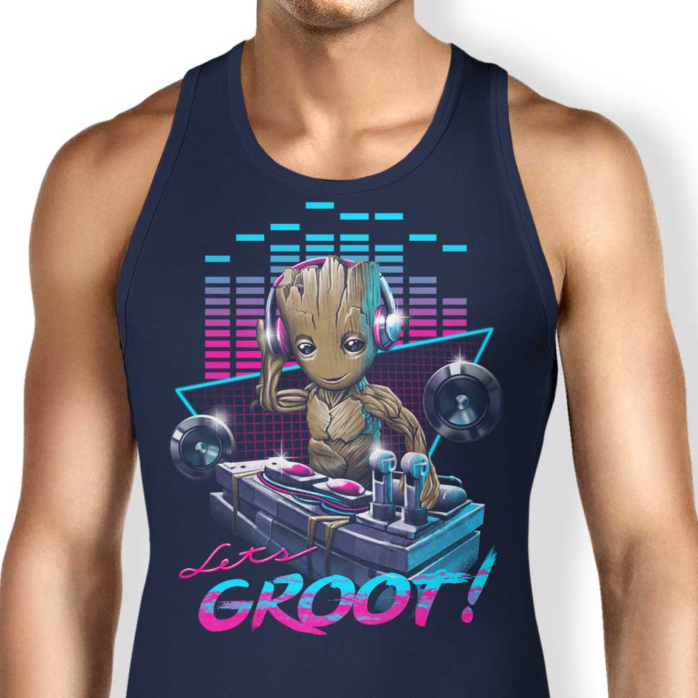 XENOS DJ Groot Stylish Men's and Unisex and Women's Tank Tops
