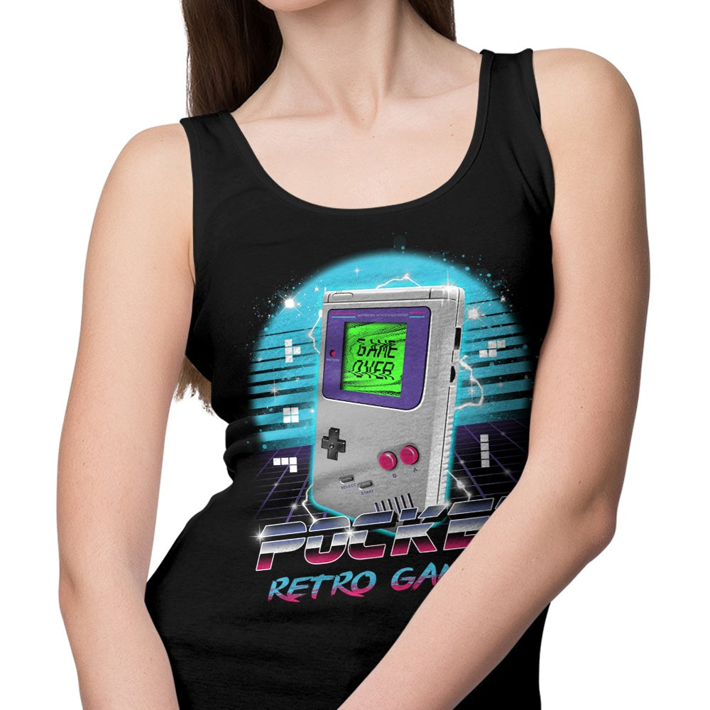 XENOS Pocket Retro Gaming Themed Men's and Women's Comfortable Tank Tops