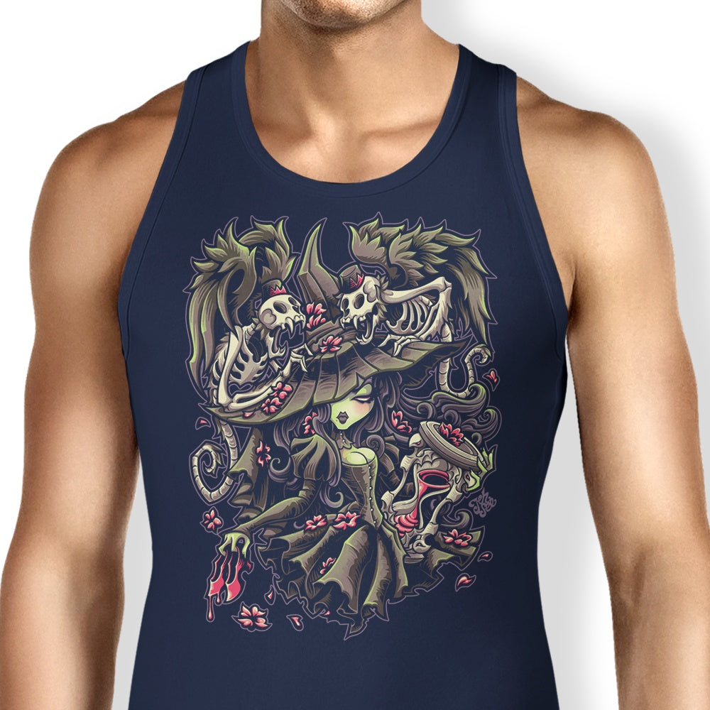 Jehsee's Mysterious Witching Hour Tank Top for Fashion Lovers