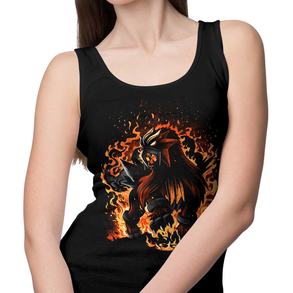 The Fierce Tank Top Inspired by the Beast of Roaring Flames