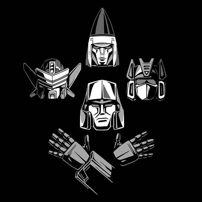 Bohemian Style Decepticon Men's Tank Top
