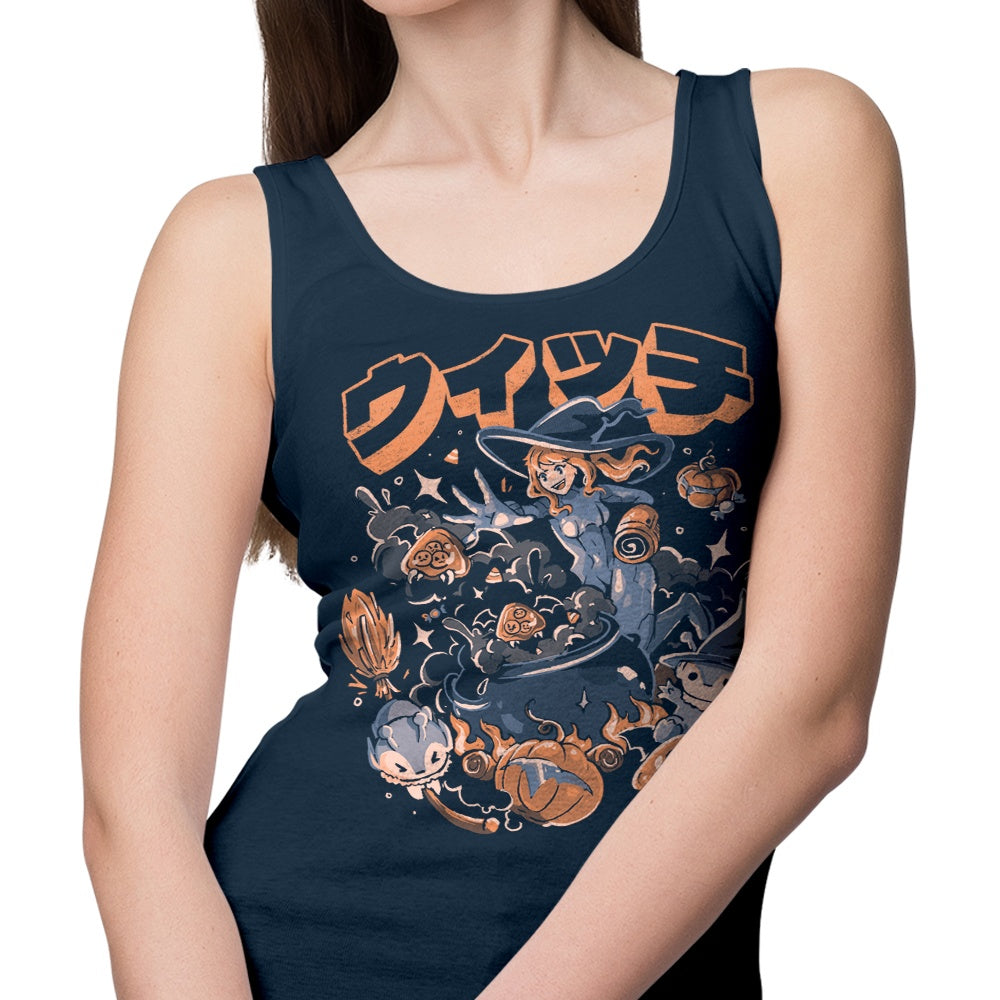 Spooky Hunter-themed Tank Top for Fashion Lovers