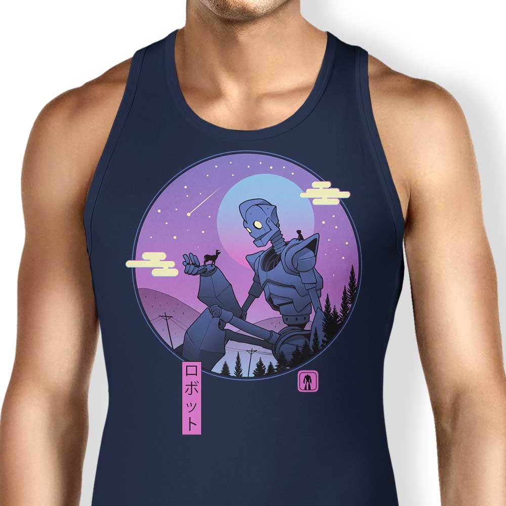 XENOS Comfortable Gentle Robot Men's/Unisex and Women's Tank Tops