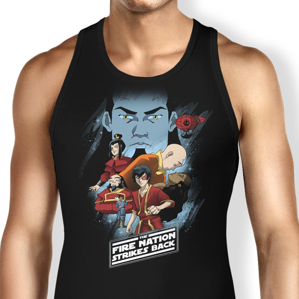XENOS Fire Nation Strikes Back Men's and Women's Comfortable Tank Tops