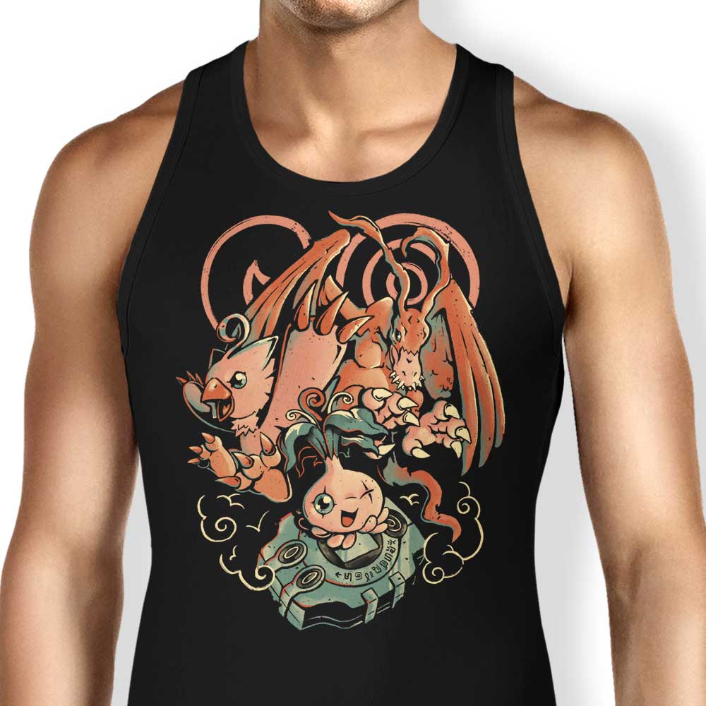 Digital Bird Evolution Stylish Tank Top for Trendy Wear