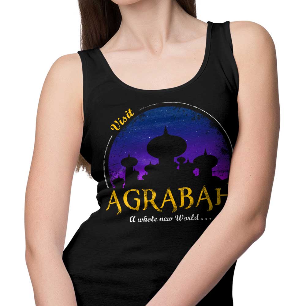 Soulkr's 'Visit Agrabah' Stylish Men's and Women's Tank Tops