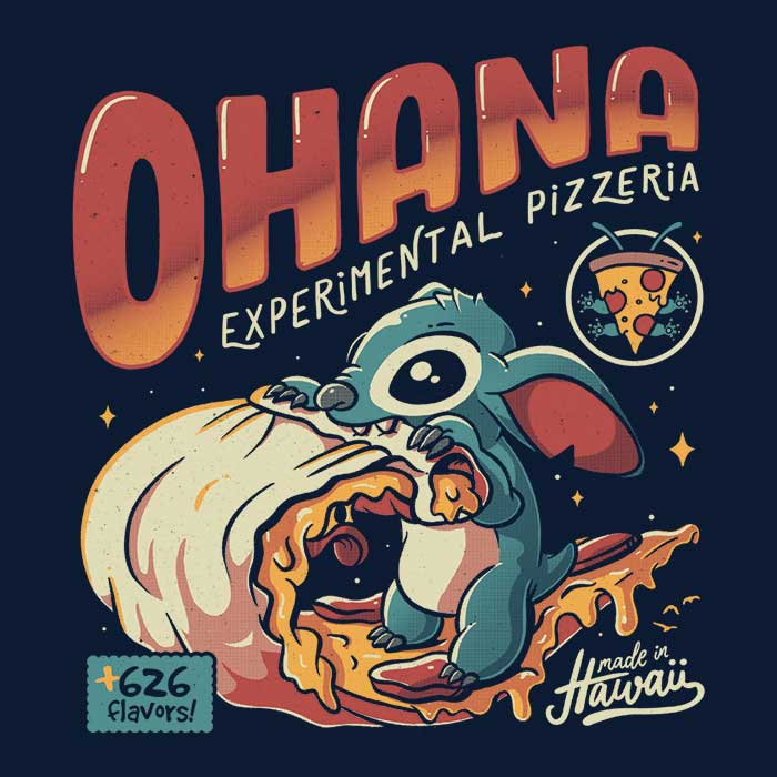 Comfortable Ohana Pizzeria Unisex and Women's Tank Tops