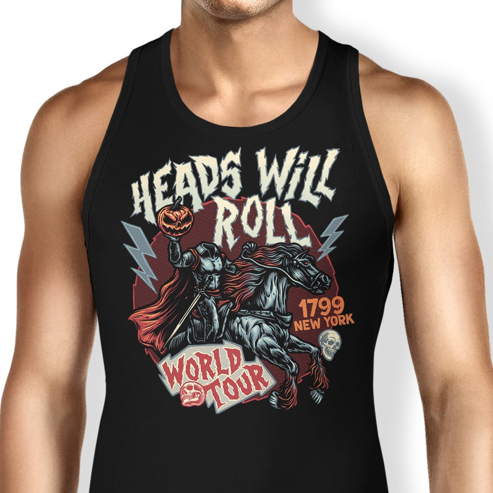 Heads Will Roll Stylish Tank Top for Trendy Wear