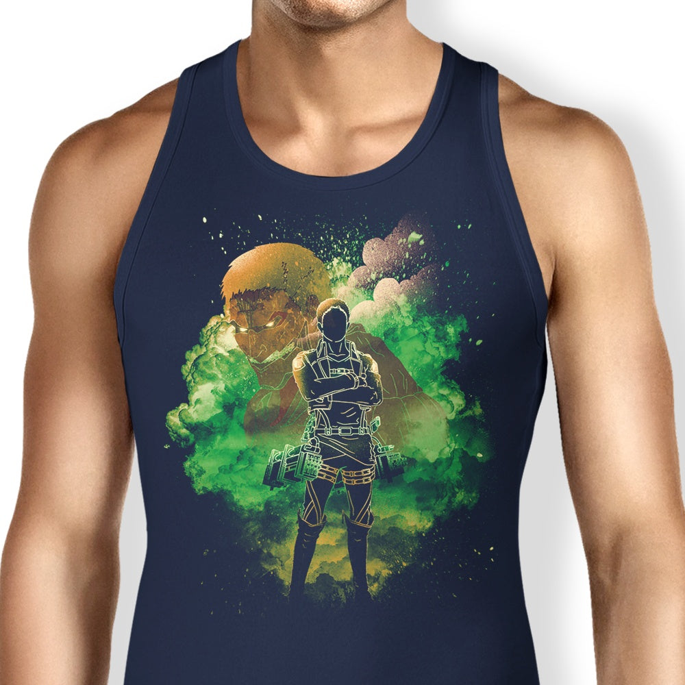Armored Soul - Stylish Tank Top for Fashion Enthusiasts