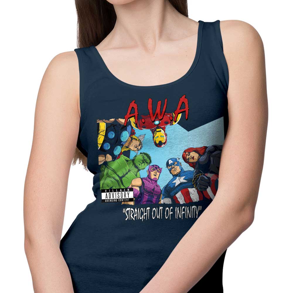 Infinity-inspired Straight Outta Design - Men's and Women's Tank Tops