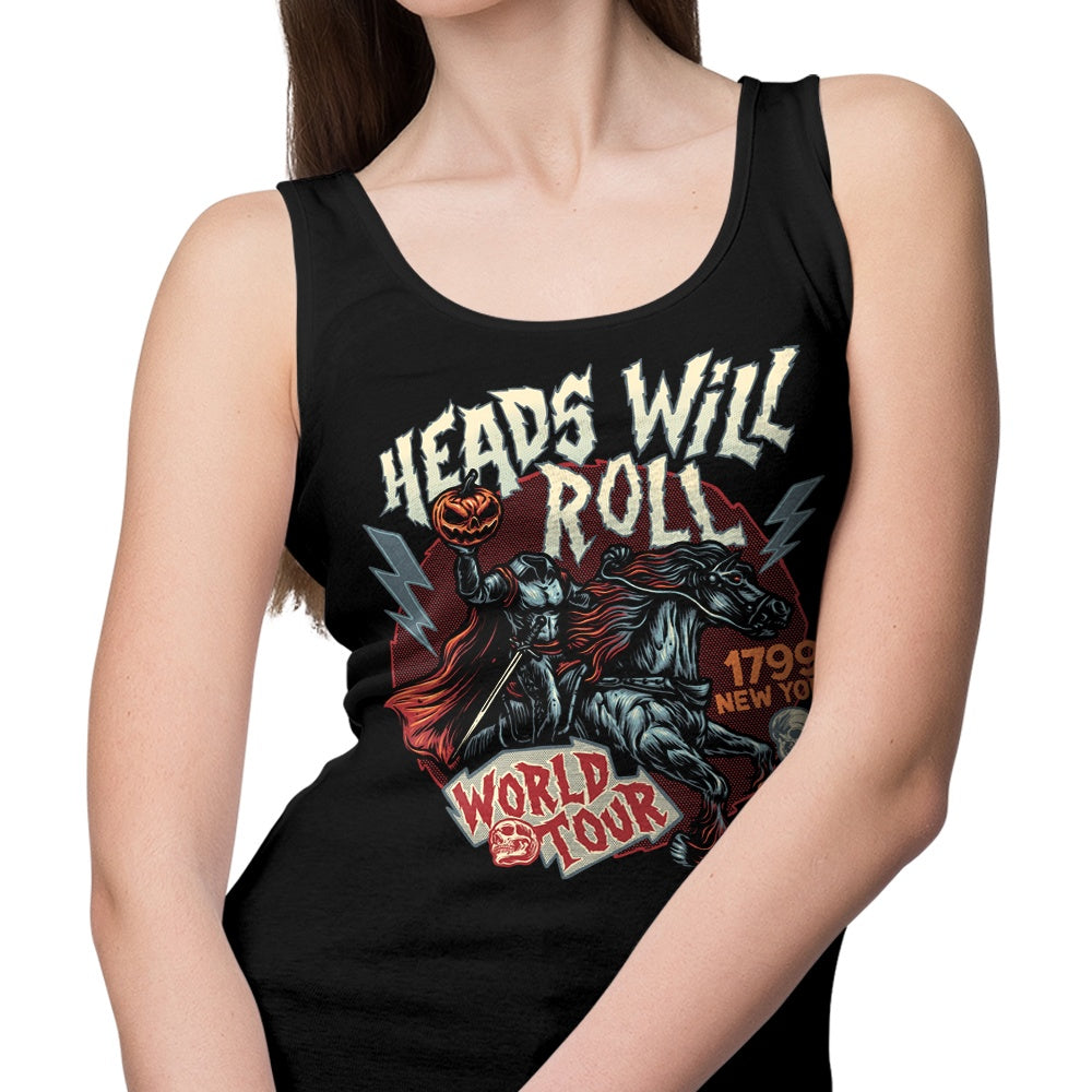Heads Will Roll Stylish Tank Top for Trendy Wear